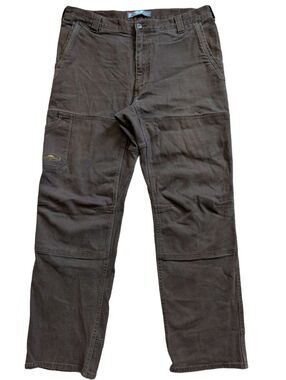 Arborwear Mens Chestnut Brown Workwear Outdoor Cedar Flex Pants Size 36x32